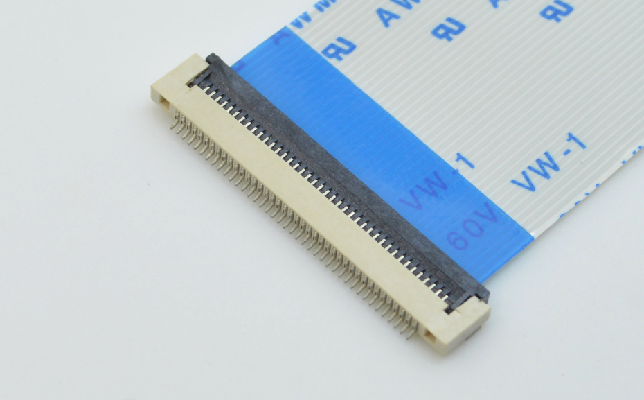 工廠銷售FPC/FFC軟排線連接器0.5-18P 0.5間距 H1.5厚 翻蓋式下接,午夜福利在线播放