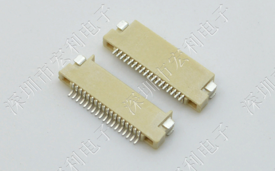 FFC/午夜成人电影在线观看 間距0.5mm H1.5 13P雙麵接觸貼片接插件 SMT排插座