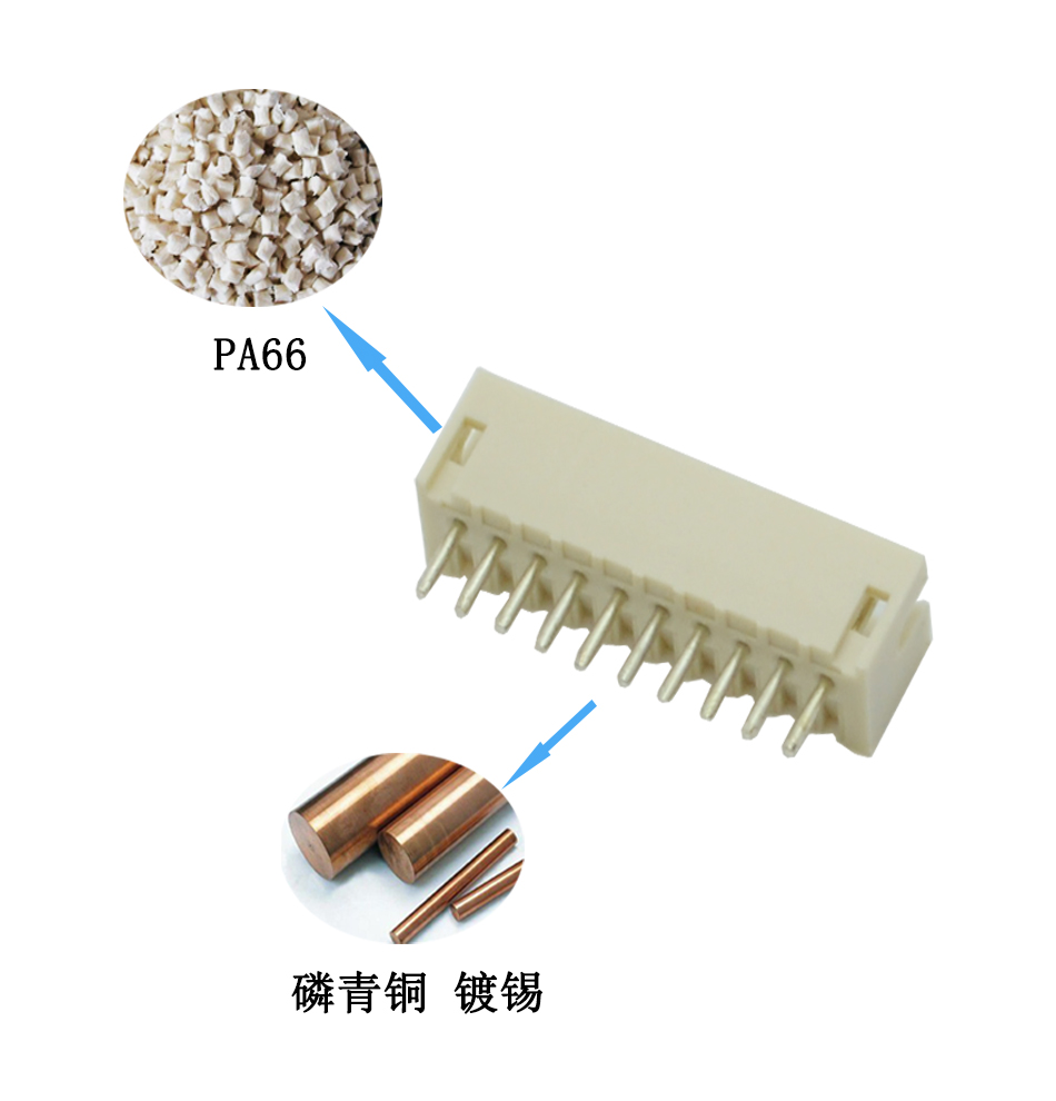 1.5MM間距連接器接插件ZH1.5-9P直插式針座直腳插座直針座,午夜福利在线播放