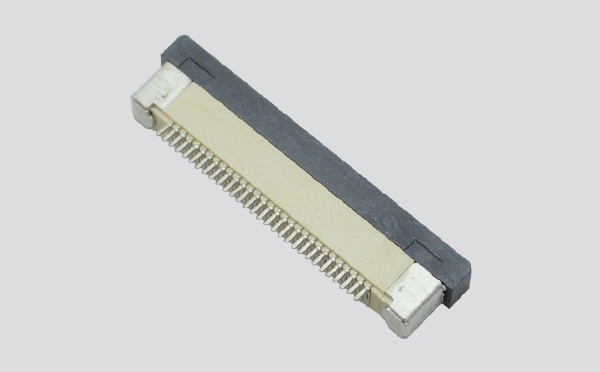 ffc/fpc排線座37pin抽屜式上接觸0.5間距 H2.0厚PCB板貼片插座,午夜福利在线播放