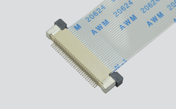 ffc/fpc排線座37pin抽屜式上接觸0.5間距 H2.0厚PCB板貼片插座,午夜福利在线播放